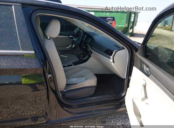 3VWN57BU3KM106696 2019 VOLKSWAGEN JETTA Black Vista interior delantera