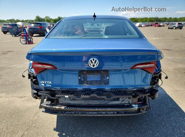3VWN57BU4MM052909 2021 VOLKSWAGEN JETTA Blue Vista trasera