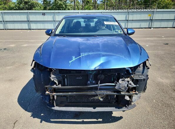 3VWN57BU4MM052909 2021 VOLKSWAGEN JETTA Blue Vista frontal