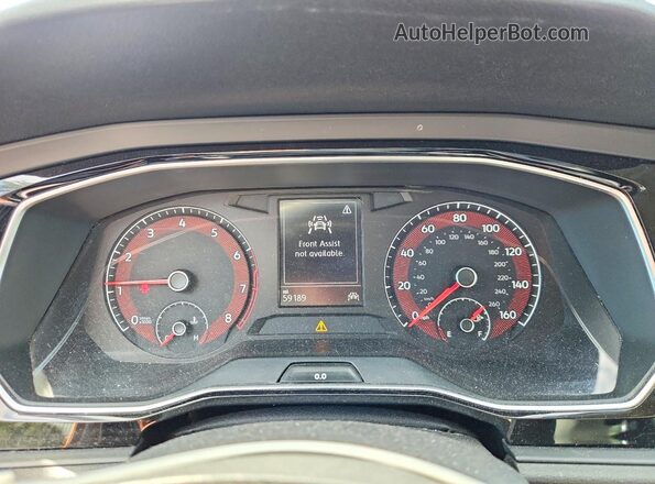 3VWN57BU4MM052909 2021 VOLKSWAGEN JETTA Blue Vista del cuadro de instrumentos