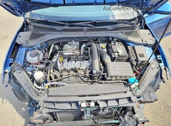 3VWN57BU4MM052909 2021 VOLKSWAGEN JETTA Blue Vista interior trasera