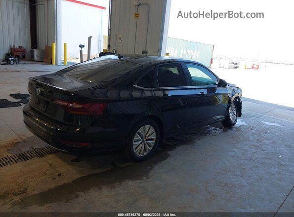 3VWN57BU5KM214950 2019 VOLKSWAGEN JETTA Black Trasero derecho