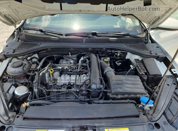 3VWN57BU5MM098264 2021 VOLKSWAGEN JETTA Белый Вид задней части салона