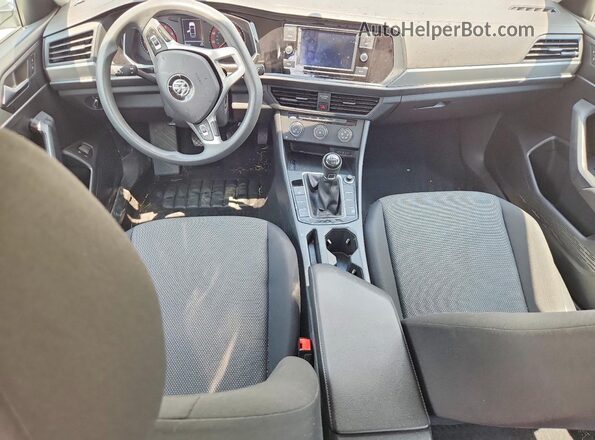 3VWN57BU5MM098264 2021 VOLKSWAGEN JETTA Белый Вид панели приборов