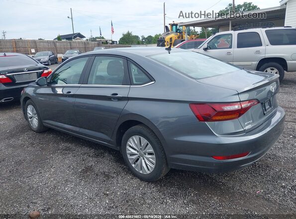 3VWN57BU6KM003997 2019 VOLKSWAGEN JETTA Серый Задняя левая четверть