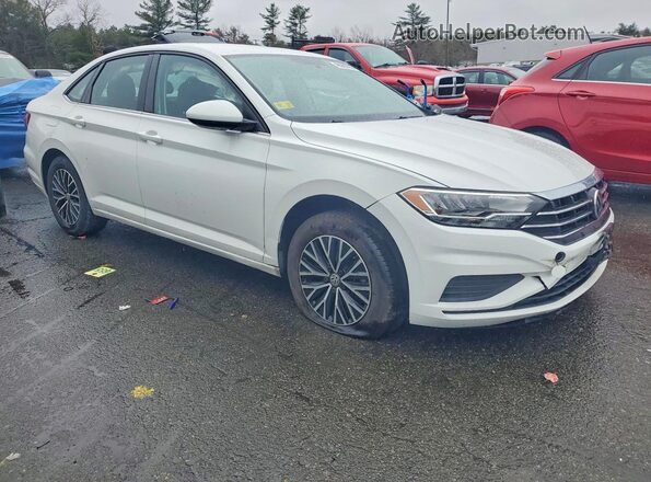 3VWN57BU7MM098749 2021 VOLKSWAGEN JETTA White Передня права чверть