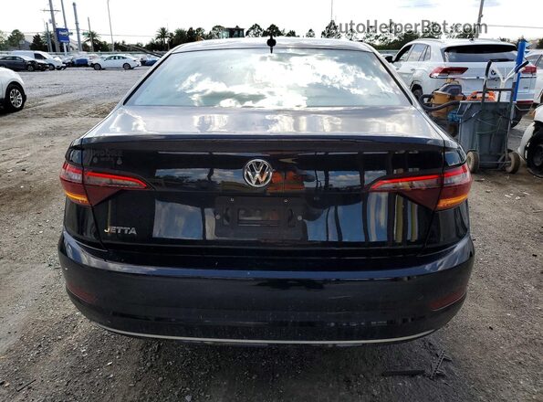 3VWN57BU9KM045404 2019 VOLKSWAGEN JETTA Black Widok z tyłu