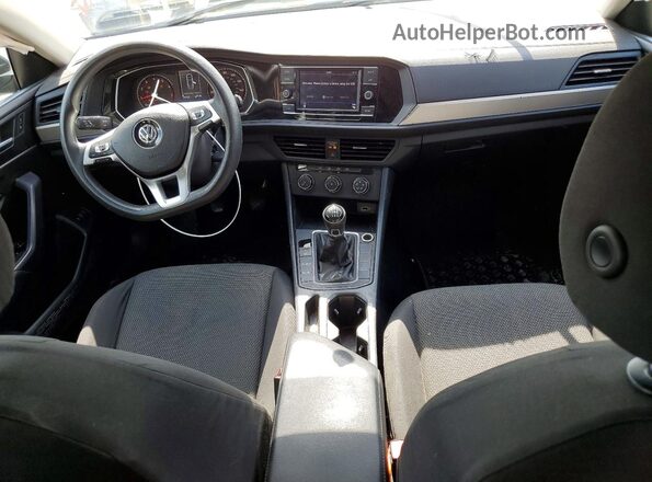 3VWN57BU9KM045404 2019 VOLKSWAGEN JETTA Black Widok deski rozdzielczej
