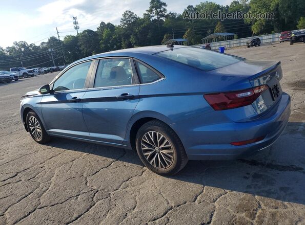 3VWN57BU9MM054574 2021 VOLKSWAGEN JETTA Blue უკანა მარცხენა
