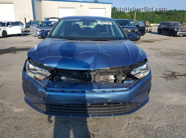 3VWN57BU9MM054574 2021 VOLKSWAGEN JETTA Blue წინა ხედი