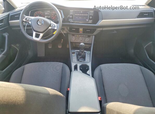 3VWN57BU9MM054574 2021 VOLKSWAGEN JETTA Blue წინა პანელის ხედი