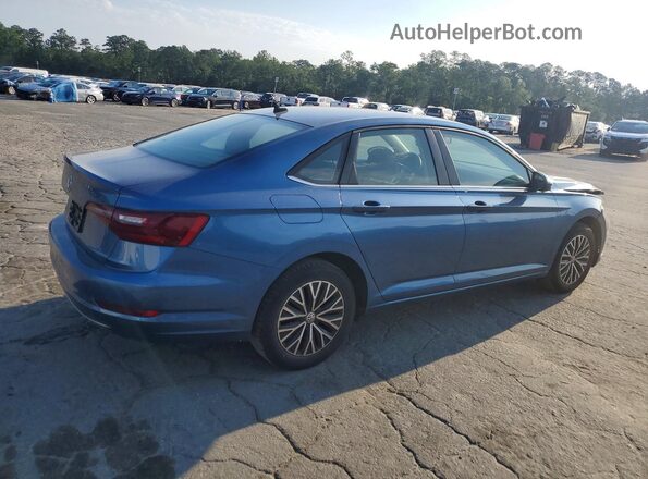 3VWN57BU9MM054574 2021 VOLKSWAGEN JETTA Blue უკანა მარჯვენა