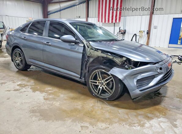 3VWN57BUXKM265599 2019 VOLKSWAGEN JETTA Gray Передня права чверть