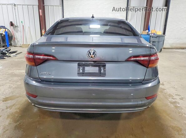 3VWN57BUXKM265599 2019 VOLKSWAGEN JETTA Gray Вид ззаду