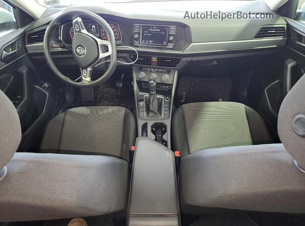 3VWN57BUXMM028291 2021 VOLKSWAGEN JETTA Белый Вид панели приборов