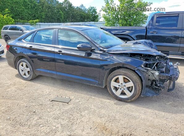 3VWNM7BU4PM045465 2023 VOLKSWAGEN JETTA Black Przód prawy