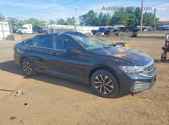3VWNM7BU8NM026799 2022 VOLKSWAGEN JETTA Black Przód prawy