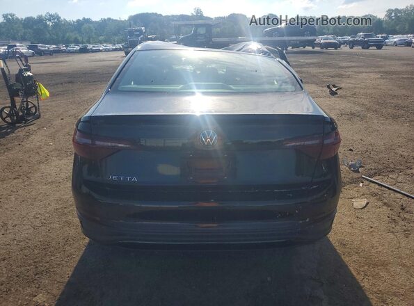 3VWNM7BU8NM026799 2022 VOLKSWAGEN JETTA Black Widok z tyłu