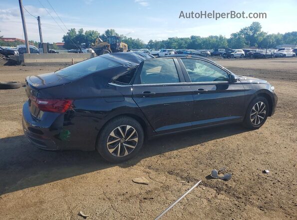 3VWNM7BU8NM026799 2022 VOLKSWAGEN JETTA Black Tył prawy