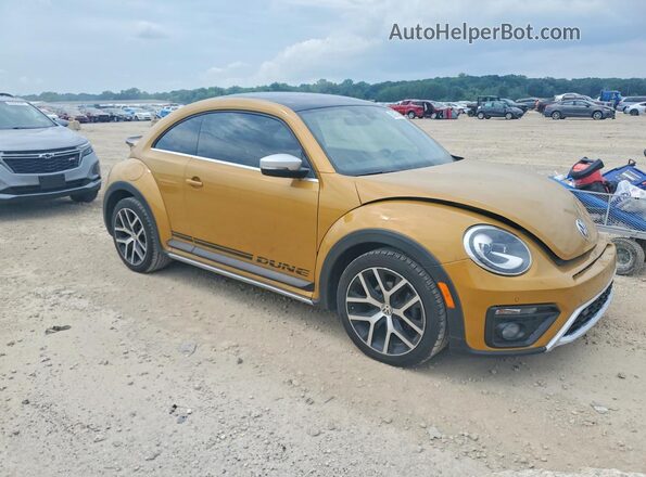 3VWS17AT1HM615816 2017 VOLKSWAGEN BEETLE Gold Delantero derecho