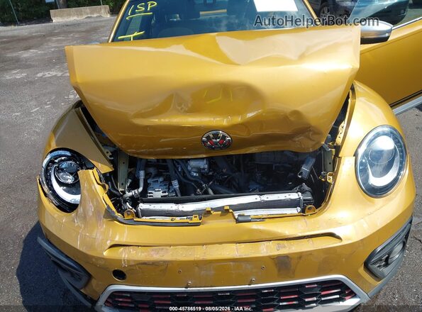 3VWS17AT3HM624632 2017 VOLKSWAGEN BEETLE Yellow Vista frontal