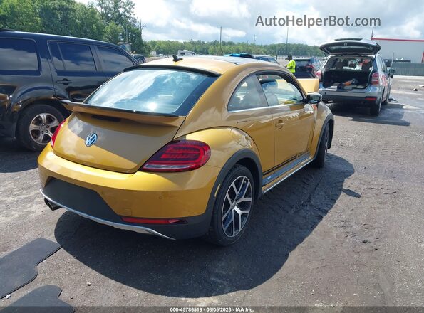 3VWS17AT3HM624632 2017 VOLKSWAGEN BEETLE Yellow Trasero derecho