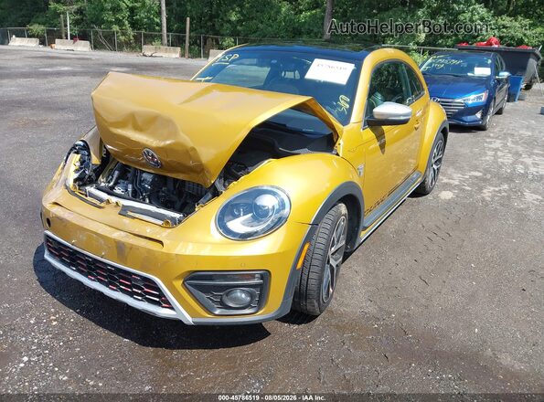 3VWS17AT3HM624632 2017 VOLKSWAGEN BEETLE Yellow Vista tres cuartos delantera izquierda