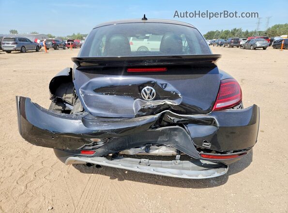 3VWSD7AT7JM706165 2018 VOLKSWAGEN BEETLE Black Вид ззаду