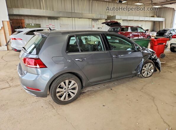 3VWW57AU7MM004889 2021 VOLKSWAGEN GOLF Gray უკანა მარჯვენა