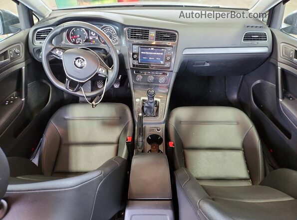 3VWW57AU7MM004889 2021 VOLKSWAGEN GOLF Gray წინა პანელის ხედი