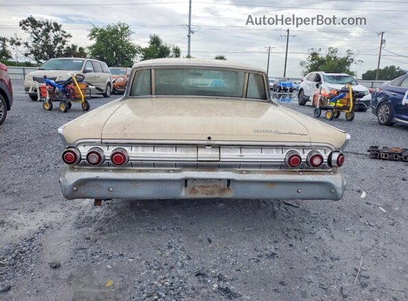 3W63Y501070 1963 MERCURY MONTEREY Beige Vista trasera