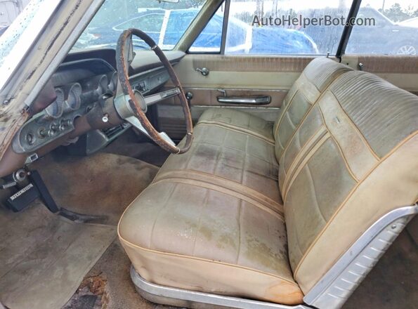 3W63Y501070 1963 MERCURY MONTEREY Beige Vista interior delantera