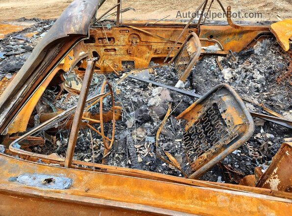 3Y85M100429 1963 FORD THUNDRBIRD Burn Вид салону спереду