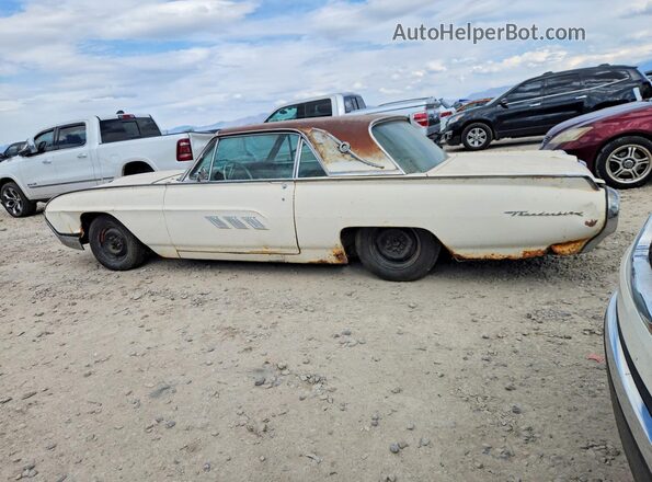 3Y87Z155998 1963 FORD THUNDERBIRD White Задня ліва чверть