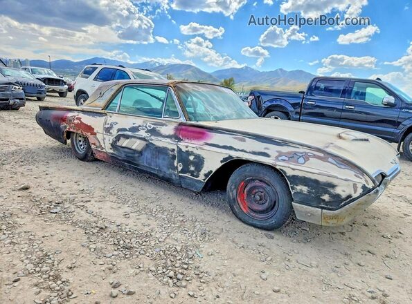 3Y87Z155998 1963 FORD THUNDERBIRD White Передня права чверть