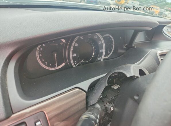 1HGCR2F75GA240458 2016 HONDA ACCORD White Widok tylnych siedzeń