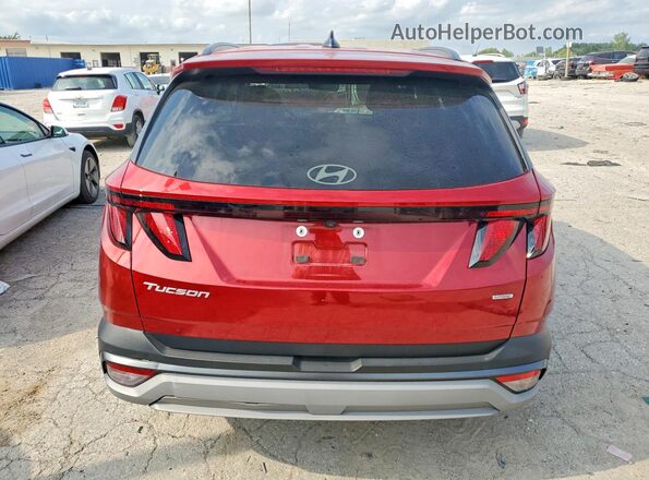 5NMJBCDE3SH516703 2025 HYUNDAI TUCSON Red Սալոնի դիմացի տեսք