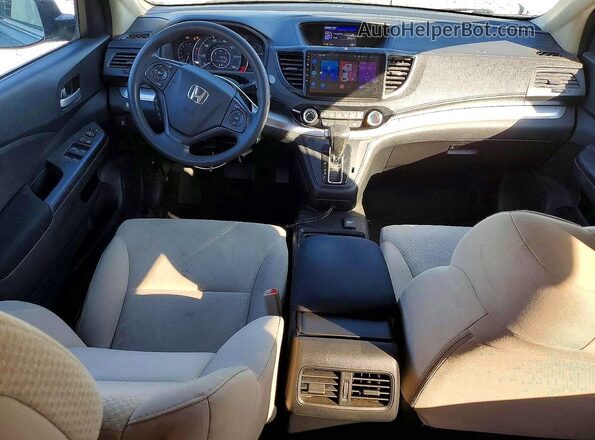 2HKRM3H46GH556170 2016 HONDA CR-V Blue Вид щитка приладів