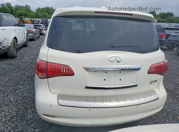 JN8AZ2NF3G9610455 2016 INFINITI QX80 White Սալոնի դիմացի տեսք