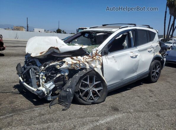 JTMNFREV7JJ725510 2018 TOYOTA RAV4 White Задня ліва чверть