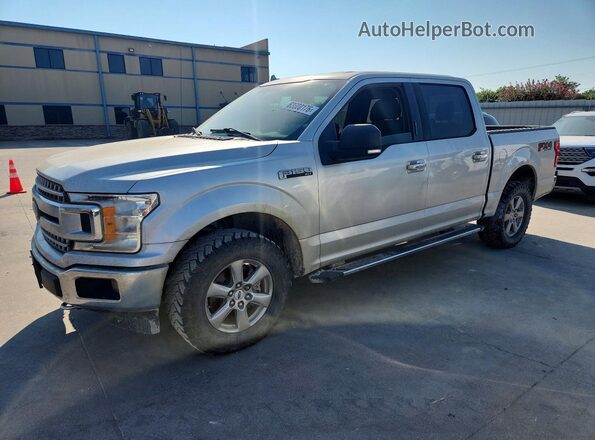 1FTEW1E58JKF39910 2018 FORD F150 Silver Tył lewy