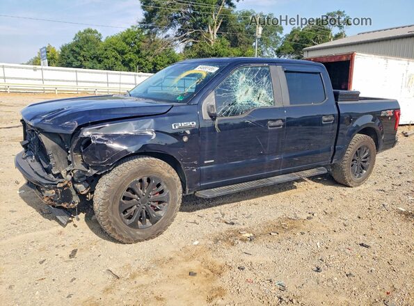 1FTEW1CP1HFC79521 2017 FORD F150 Black Հետևի ձախ
