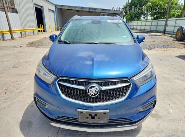 KL4CJASB6KB787696 2019 BUICK ENCORE Blue Rear view