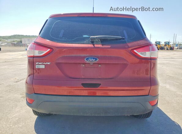1FMCU0F79GUC58019 2016 FORD ESCAPE Maroon Widok wnętrza z przodu