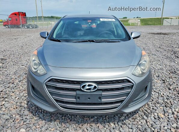 KMHD35LH0HU352728 2017 HYUNDAI ELANTRA Gray Widok z tyłu