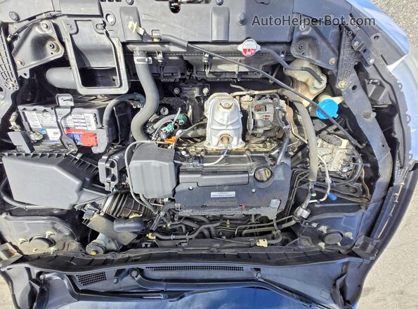 1HGCR2F33GA080447 2016 HONDA ACCORD Black Սալոնի դիմացի տեսք
