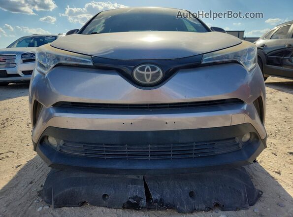 JTNKHMBX6K1025934 2019 TOYOTA C-HR Серебряный Вид сзади