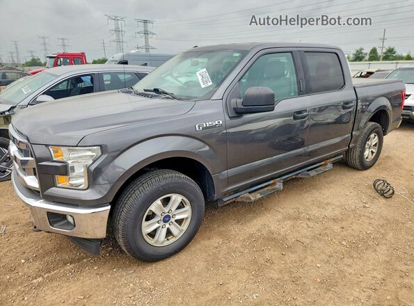 1FTEW1EF4HFA12488 2017 FORD F150 Black Задня ліва чверть