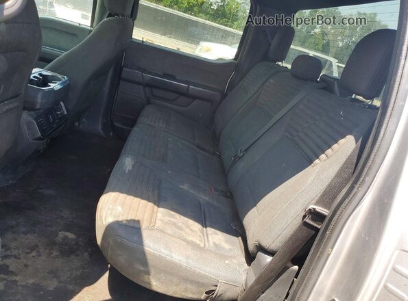 1FTEW1CPXMKE21267 2021 FORD F150 Silver უკანა სალონის ხედი