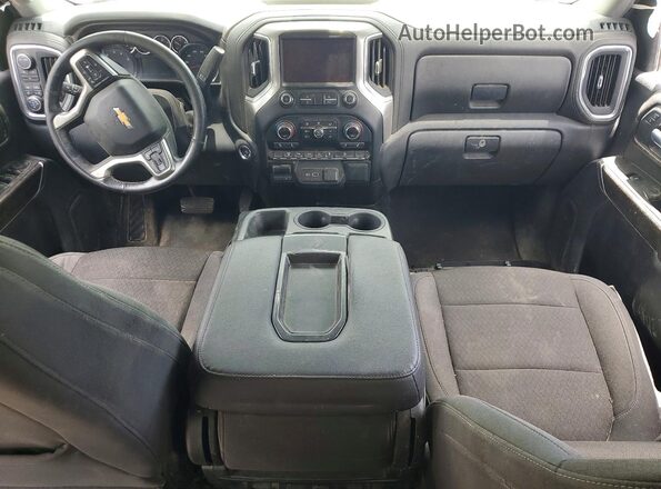 1GC4YNEY0MF208727 2021 CHEVROLET SILVERADO White ხელსაწყოთა პანელის ხედი